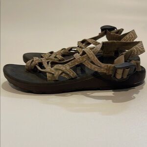 Chaco Brown Patterned Strappy Sandals